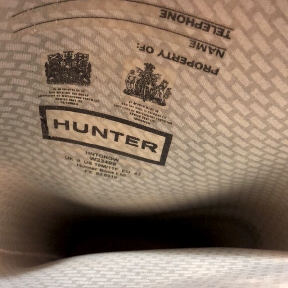 Hunter Boots / Unisex/ Black - Picture 5 of 7